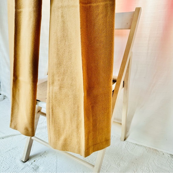 Vintage Tan Wool Trousers by Bronson of California High Waist 26”waist Flare Leg - Picture 5 of 10